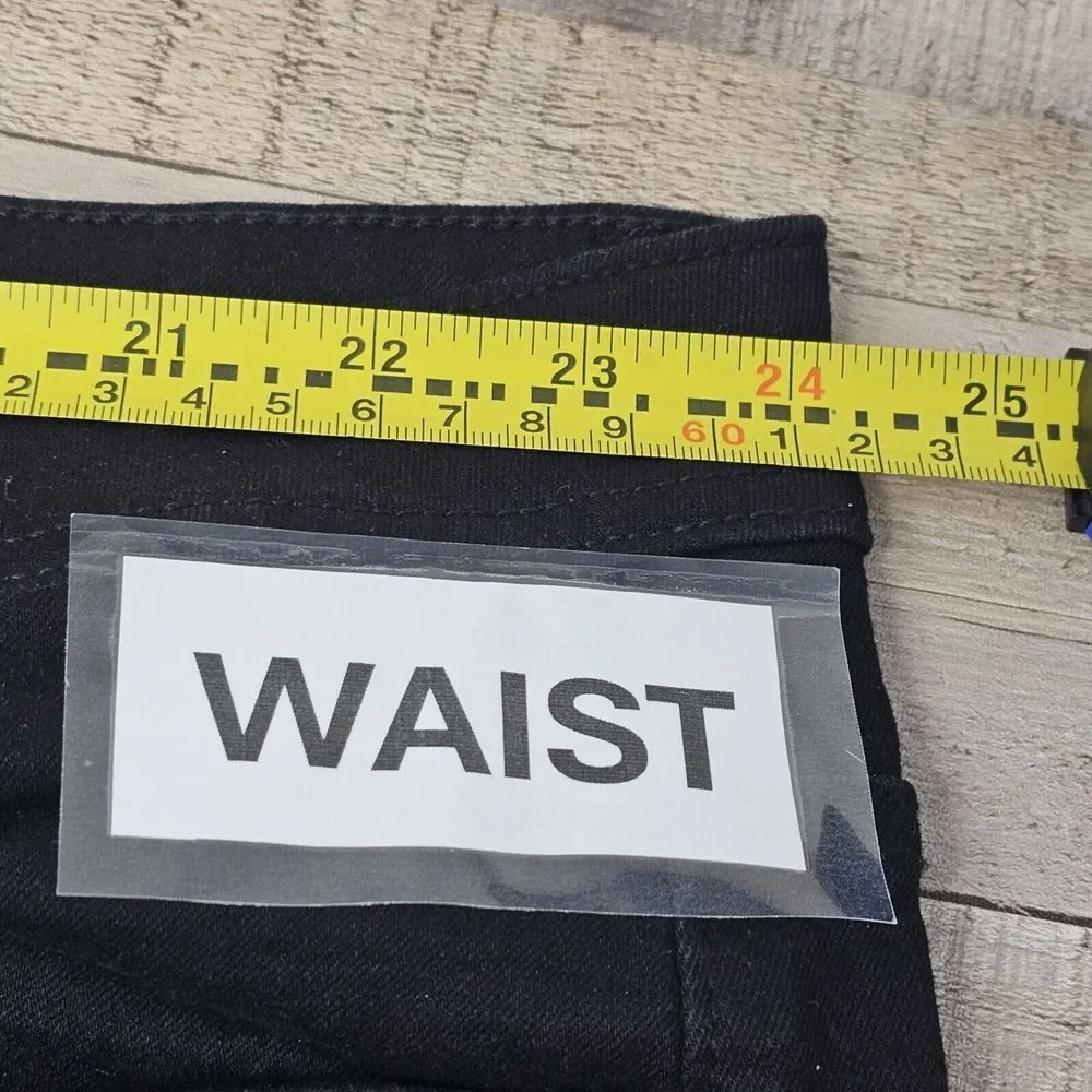 NWT The Perfect Jean NYC Size 48 Athletic Fit Bandit Black Stretch‎ 34